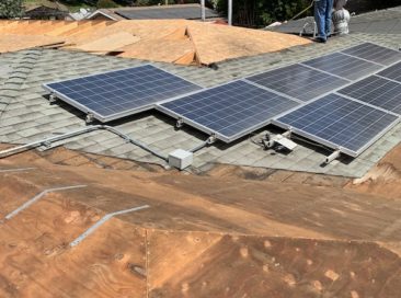 solar panel removal reroof