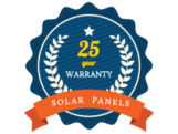 solar panel 25 warranty