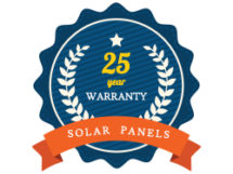 solar panel 25 warranty