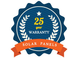 solar panel 25 warranty