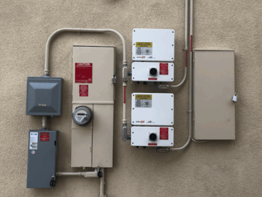 solar installation string inverter