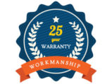 workmanship warranty 25 year
