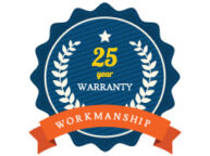 workmanship warranty 25 year